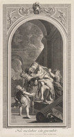 KG 12896
<br/>
Aeneas en zijn gezin verlaten het brandende Troje
<br/>
<em>Desplaces, Louis (1682-1739)</em>